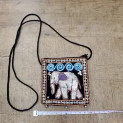 タイランド　ミニバッグ　ゾウ
