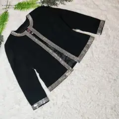 GAI MATTIOLO♡ジャケット【LL】♡ビジュ飾♡フォーマル♡イタリア製♡