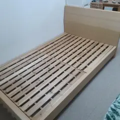 セミダブル ベッドフレーム ベージュ
