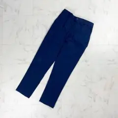 新品 INHERIT メランジストレッチパンツ ネイビー サイズM*ZC901