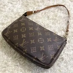 美品⭐️ルイヴィトン アクセソワール モノグラム アクセサリーポーチ ブラウン