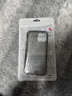 iPhone15ケース　耐衝撃　試着のみ　ブラッククリア