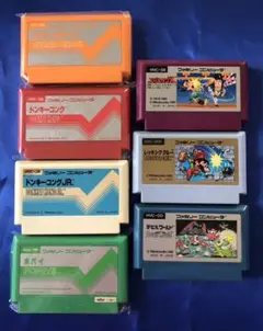 ファミコンソフト 7本セット カセットのみ