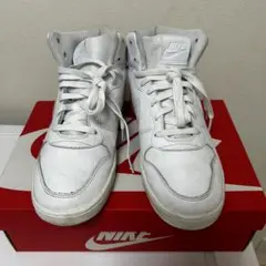 NIKE ナイキ エバノン MID 28.0 ハイカットスニーカー ホワイト