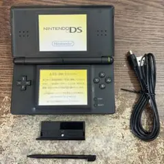 ☆充電器付き☆Nintendo ニンテンドーDS Lite ジェットブラック③