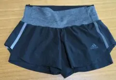 adidas 黒 グレー ショートパンツ