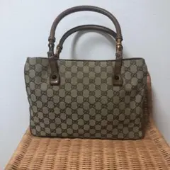 GUCCI グッチ ハンドバッグキャンパストトーバッグ