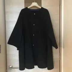 Drawer ドゥロワー ケヌキノーカラー テントラインコート