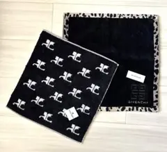 【新品】GIVENCHY♡COURREGES♡タオルハンカチ 2枚セット