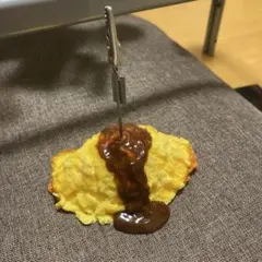 元祖食品サンプル屋　オムライスメモクリップ