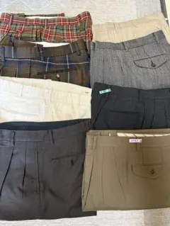 メンズスラックスセット 76〜79 8点セット