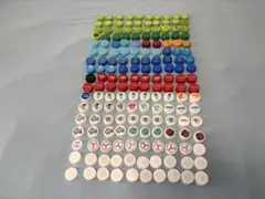 ペットボトルボトルキャップ170個 カラフル