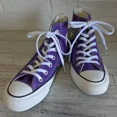 ★新品★ コンバース オールスター パープル ハイカット 22