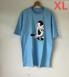 DJスノーホワイト 白雪姫 ディ⚫ニー パロディ オモシロTシャツ(XL)イ07
