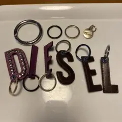 DIESEL キーホルダー 8個セット
