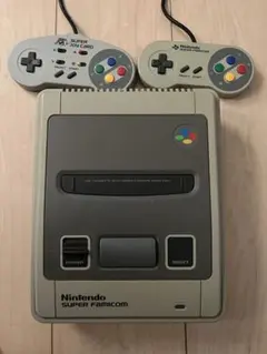スーパーファミコン 本体 コントローラー2つ