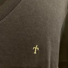 ティー カットソーメゾン 黒 ブラック コットン セレブ 高級 Tシャツ 男女