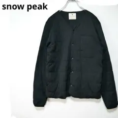 美品 snow peak Flexible Insulated Cardigan