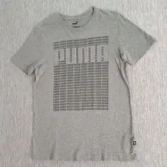 PUMA Lサイズ　グレー Tシャツ クルーネック　メンズ　コットン