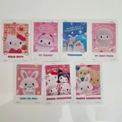 サンリオキャラクター カード 7枚セット