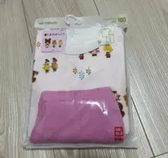 ユニクロ　くまのがっこう　パジャマ　100