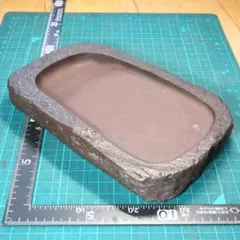 ⭕️赤間硯　紫金石模様　古硯　四つ脚　眞丁寧仕上げ　赤間関　赤盛堂作　精巧仕上げ ⭕️赤間硯 紫金石模様 古硯 四つ脚 眞丁寧仕上げ 赤間関 赤盛堂