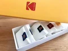 【新品未使用】kodak カラーラベル クルー ソックス (3PC ）