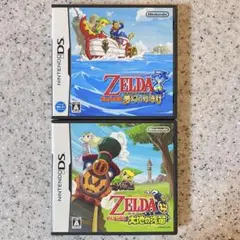 ゼルダの伝説 夢幻の砂時計 大地の汽笛 DSソフト まとめ売り