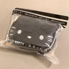 ⭐︎新品未使用⭐︎ ハローキティ × BRILMY コラボ ミニコスメポーチ 黒