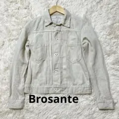 Brosanteブロカントコットン.リネンジャケット M 日本製