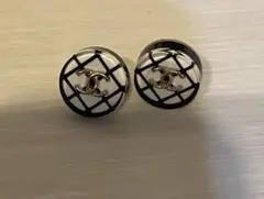 シャネル ピアス マトラッセ柄