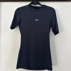 Mizuno ネイビー 半袖アンダーシャツ　Mサイズ