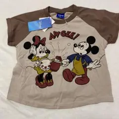 Disney ミッキー ミニー Tシャツ 100