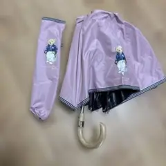 ポロベア 付き折りたたみ傘