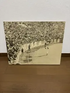 メ*3様 ⚾️ 長嶋茂雄氏　引退試合モノクロパネル わが巨人軍は永久に不滅です」 長嶋氏、名せりふでファンに別れ