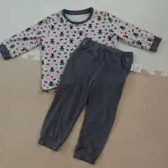 ミッキーマウス パジャマセット 100cm