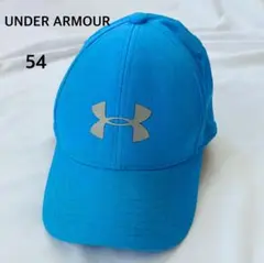 【美品】UNDER ARMOUR キャップ 54㎝ アンダーアーマー 帽子