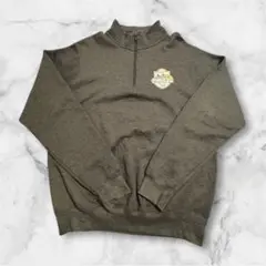 PORT & COMPANY ハーフジップスウェット M グレー