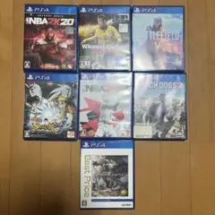 PS4 ゲームセット 7本