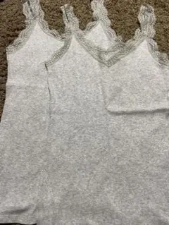 【新品・未着用】UNIQLO　レースタンクトップ＆ミニー上下セット