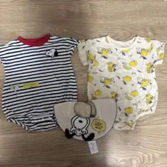 スヌーピー　ロンパース　80cm