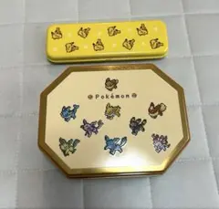 ポケモン ピカチュウ 缶のみ　ペンケース& ピクセルアート 缶のみ