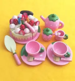 【廃盤品】　野いちご　ストロベリーパーティーセット