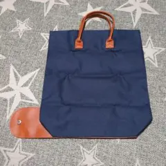 ネイビー エコバッグ 【新品】