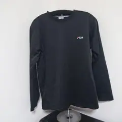 FILA ブラック 長袖シャツ