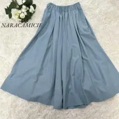 大きいサイズ　NARACAMICIE ナラカミーチェ　ガウチョ　パンツ　フレア