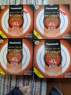 Panasonic ツインパルック PREMIER 40形 4個セット