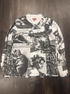 Supreme アートプリント ミケランジェロ　長袖カットソー S