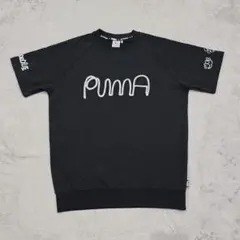 PUMA　×　DOODLE　スウェット　Tシャツ　M　ブラック　プーマ　ロゴ