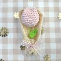 枯れない花束　ミニブーケ　チューリップ